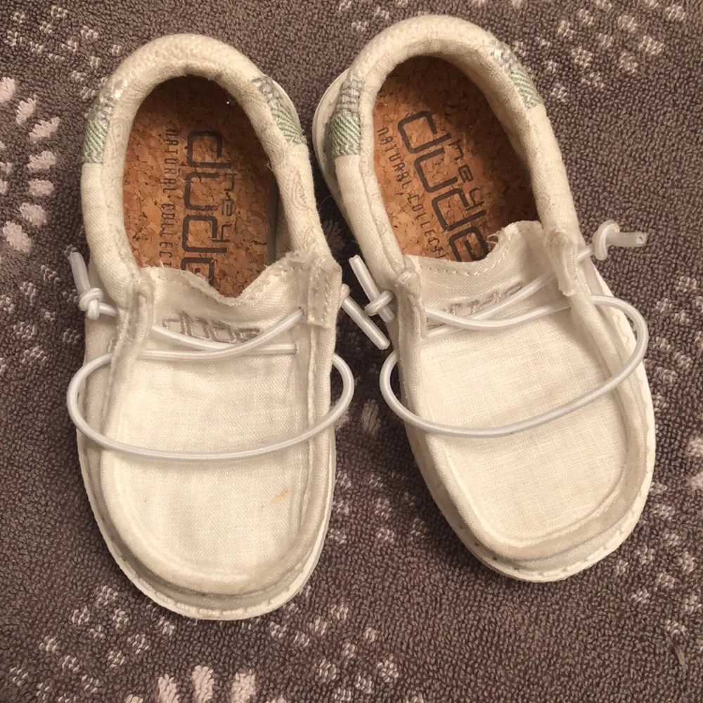 Hey Dude Wally Toddler Linen Shoes